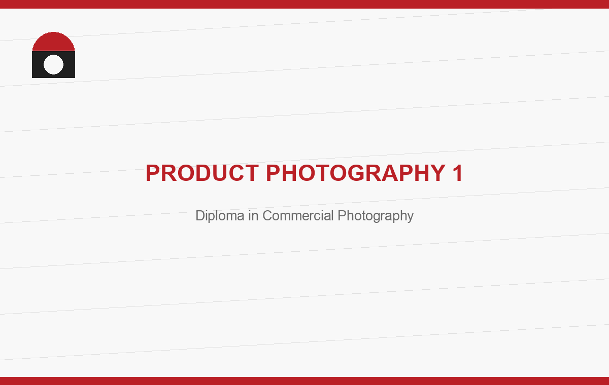 Product photography practice