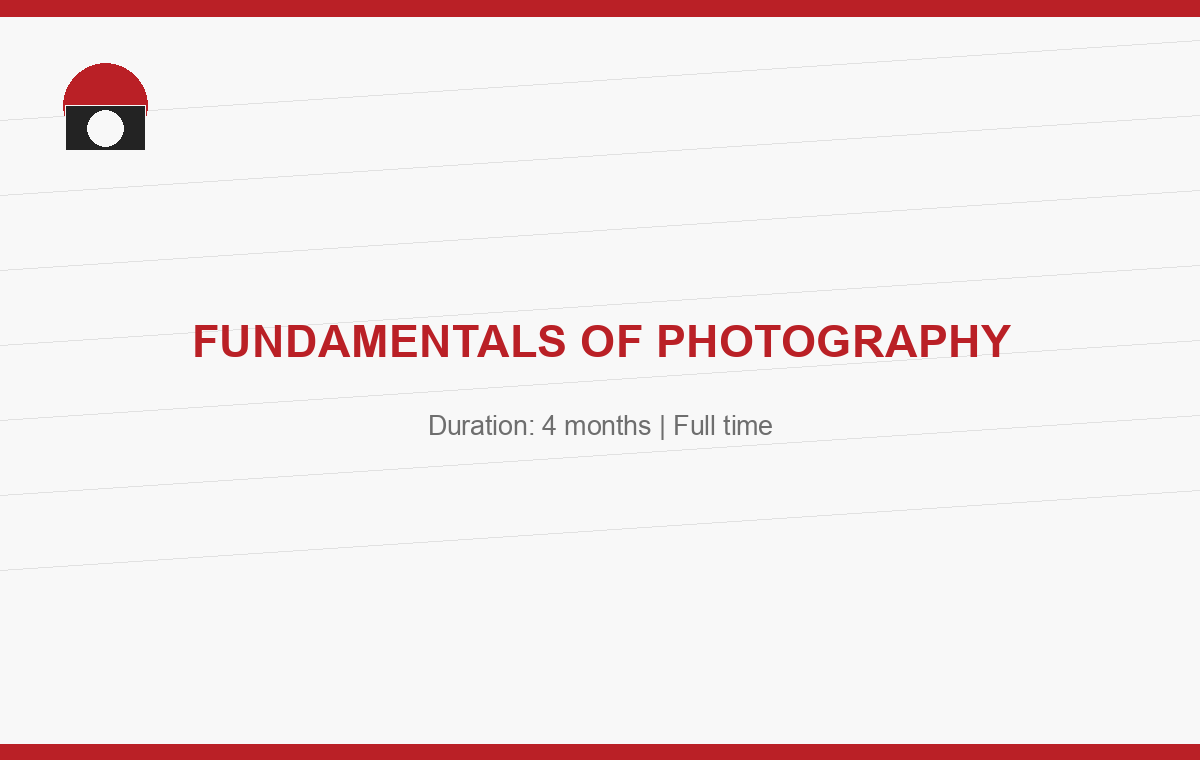 Fundamentals Of Photography
